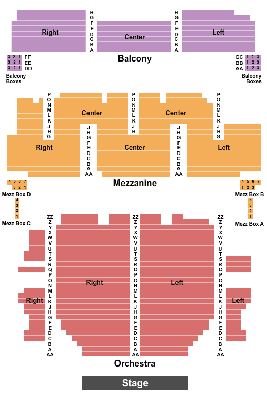 Palace Theatre New York City The Lost Boys Seating Chart